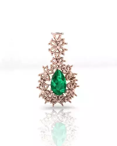 pear jewelry pendant