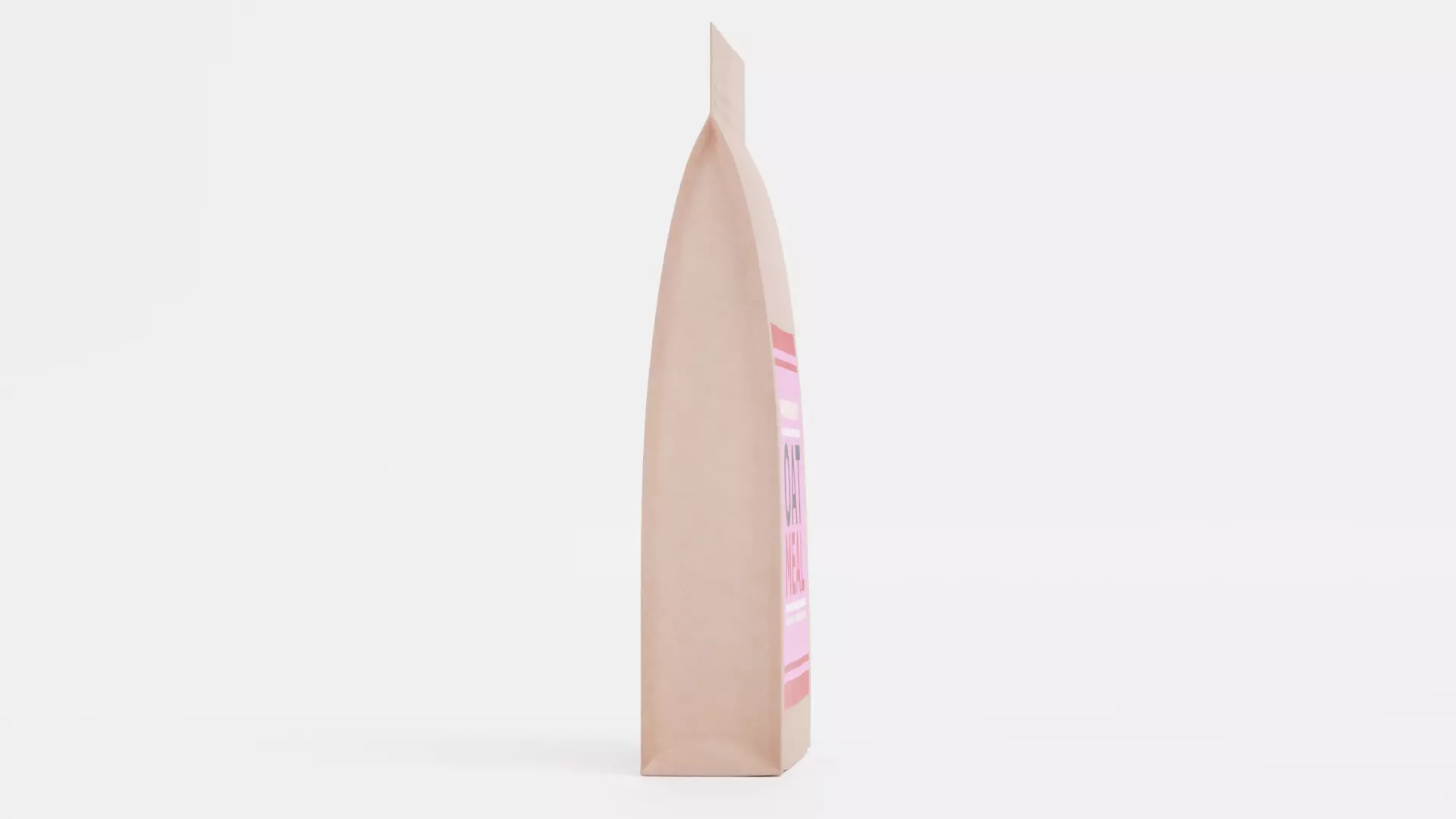 Oat Meal - Product Concept Packaging Low-poly 3D model_5