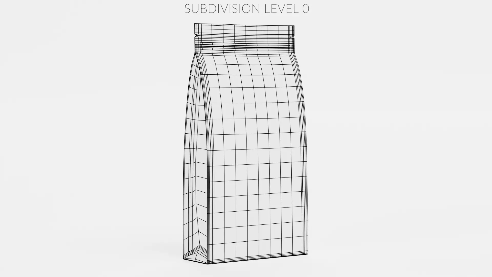 Oat Meal - Product Concept Packaging Low-poly 3D model_7