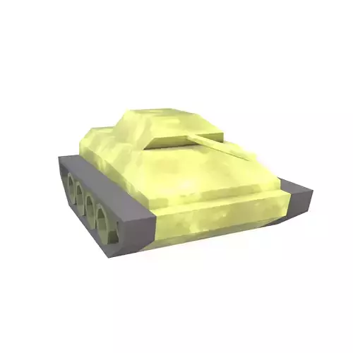 Low Poly Tank v1 002