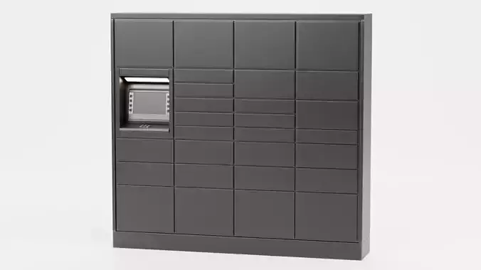 Parcel Locker V1 - Automated Package Delivery Station