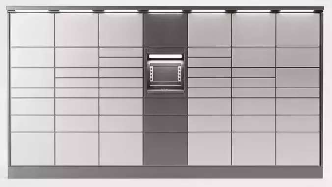 Parcel Locker V2 - Automated Package Delivery Station