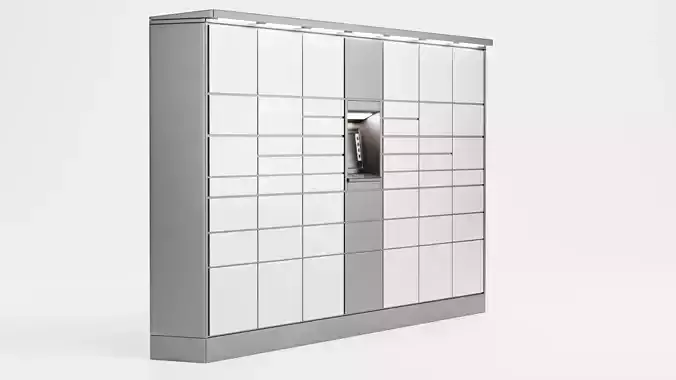Parcel Locker V2 - Automated Package Delivery Station