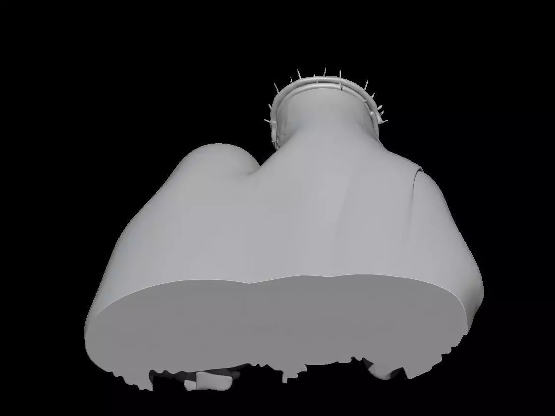 Holy Family Sculpture Jesus Mary Joseph 3D print model_6