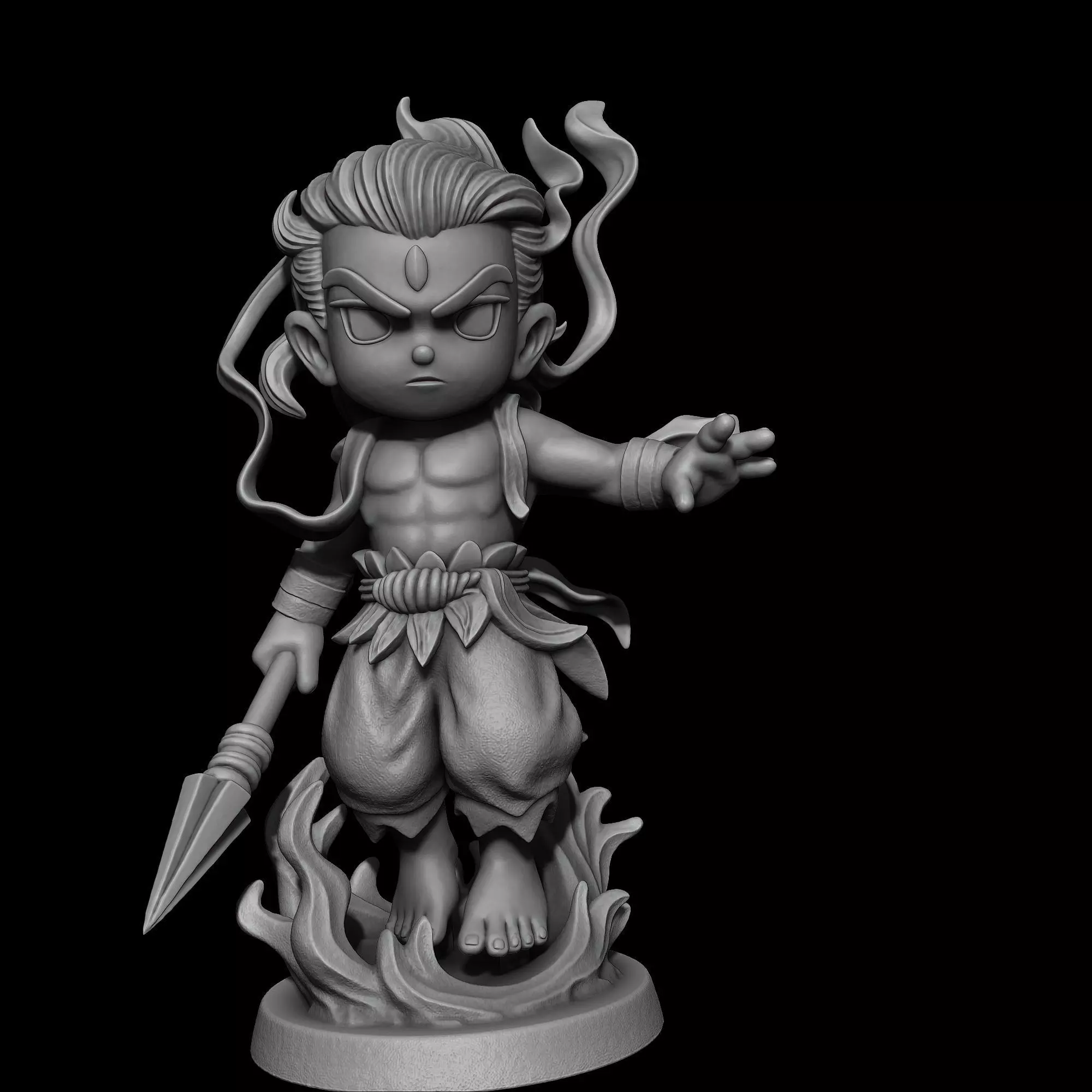 Nezha -Ne Zha 3D print model_4