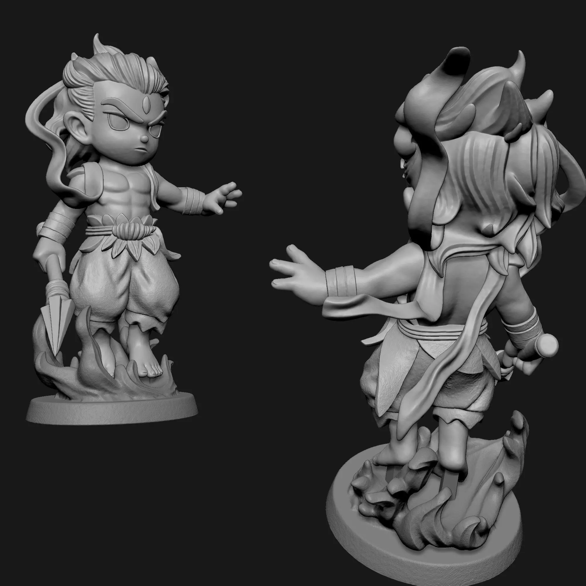 Nezha -Ne Zha 3D print model_5