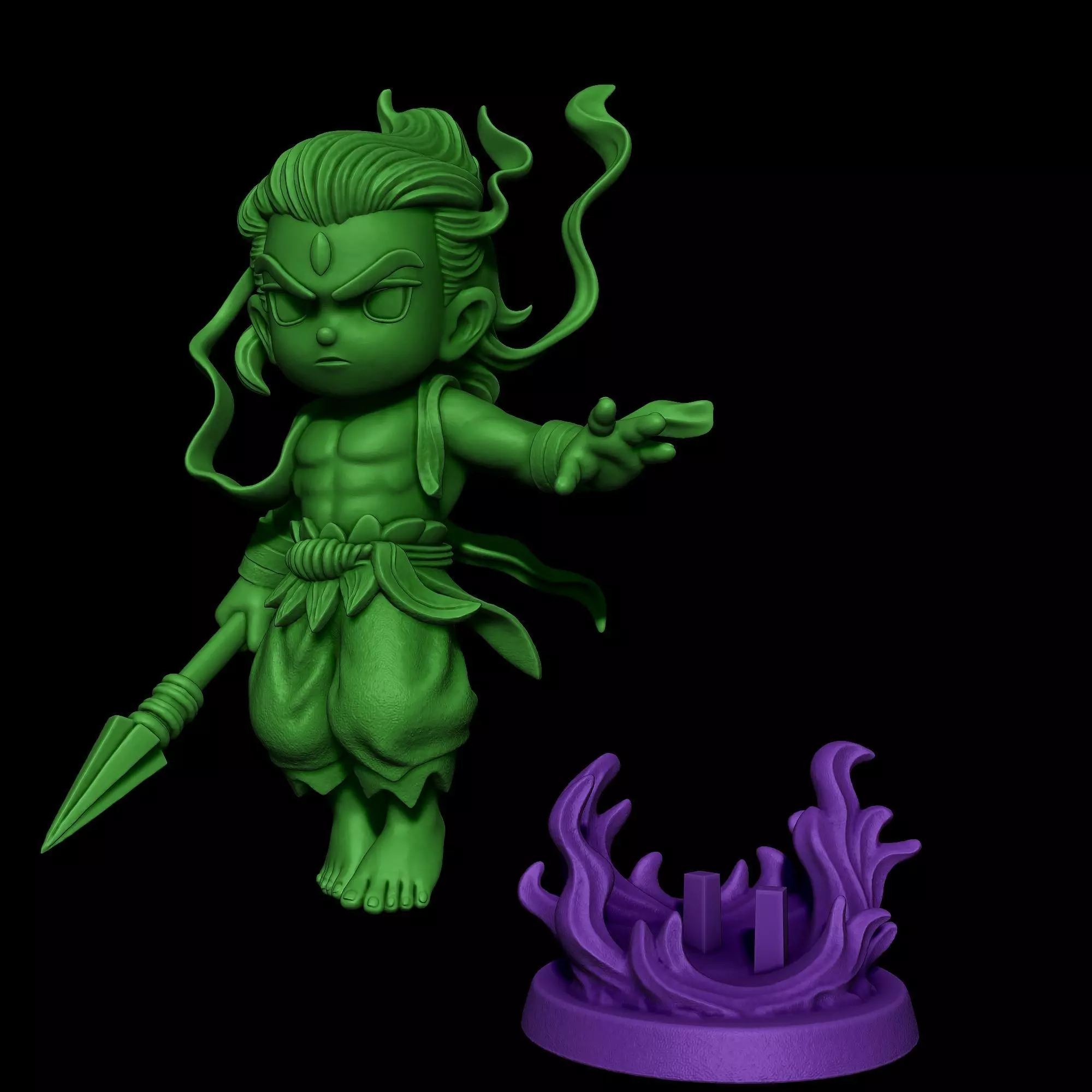 Nezha -Ne Zha 3D print model_1