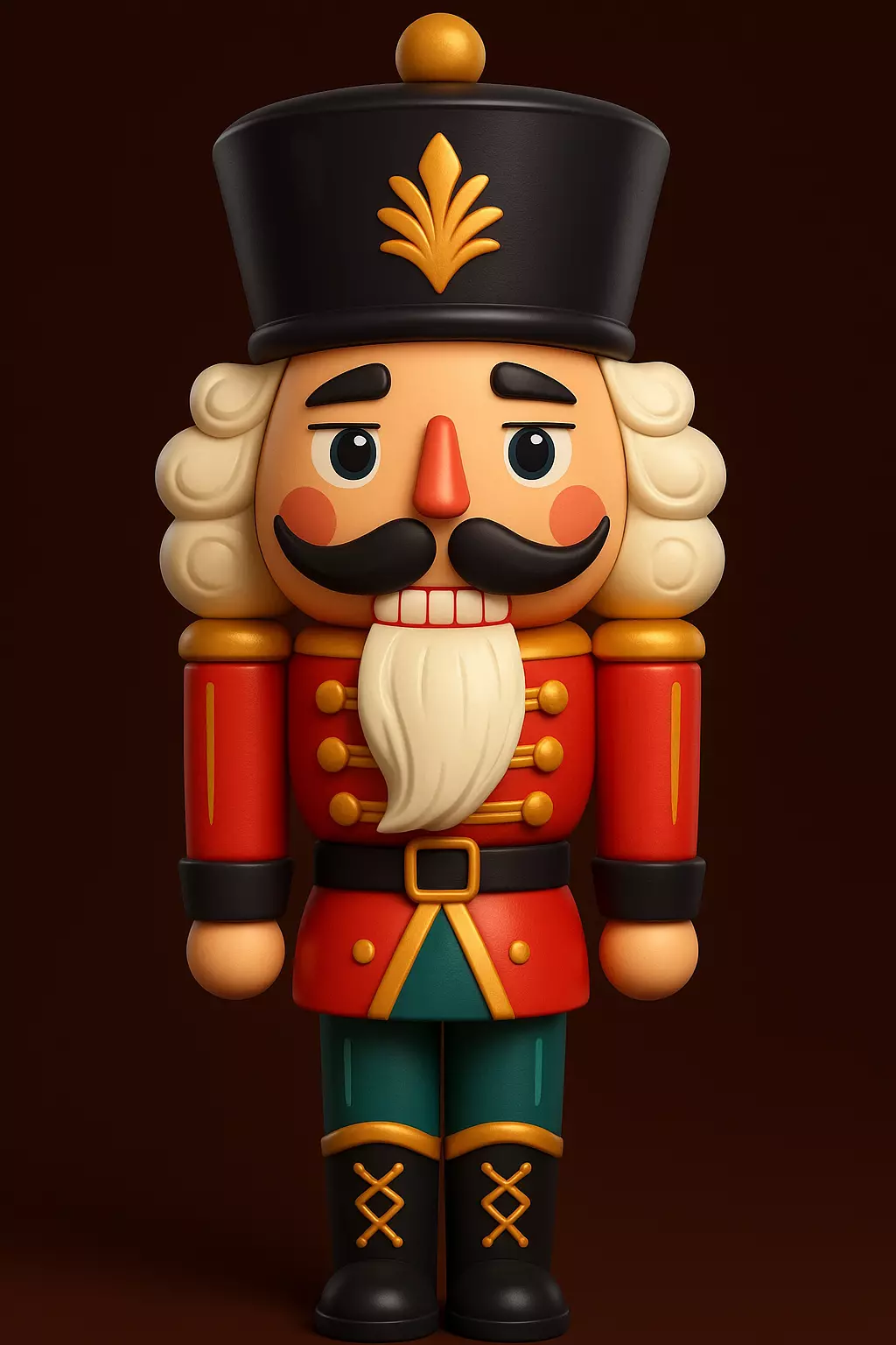 Festive Christmas Nutcracker Soldier 3D print model_4