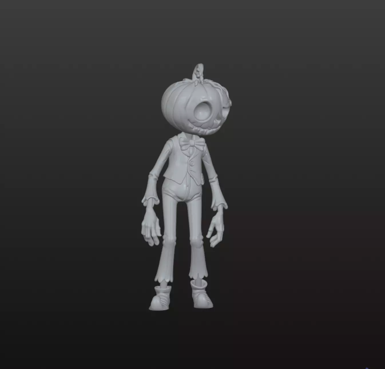  Pumpkin Tim - Guardian of the Massy Woods 3D print model_0