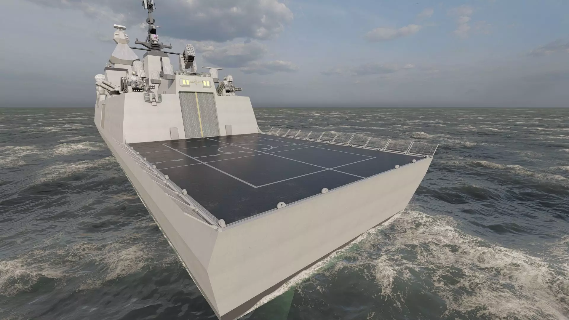 MULTI TASKING FRIGATE SIGMA CLASS 3D model_14