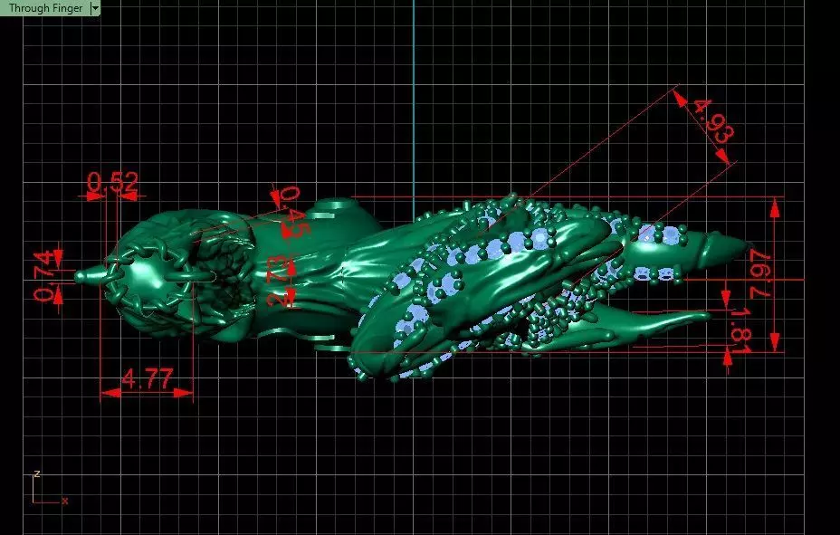 Fox Pendant jewelry - Tailed Fox for Her 3D print model_12