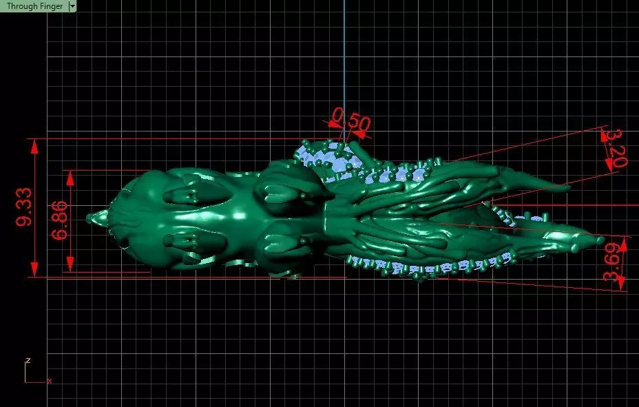 Fox Pendant jewelry - Tailed Fox for Her 3D print model_24