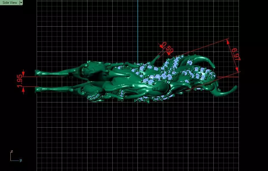 Fox Pendant jewelry - Tailed Fox for Her 3D print model_23