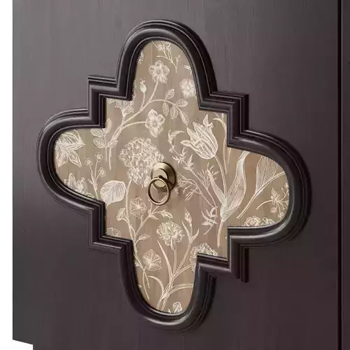 Vintage Classic Cabinet 3D model 5