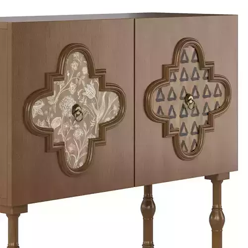 Vintage Classic Cabinet 3D model 4