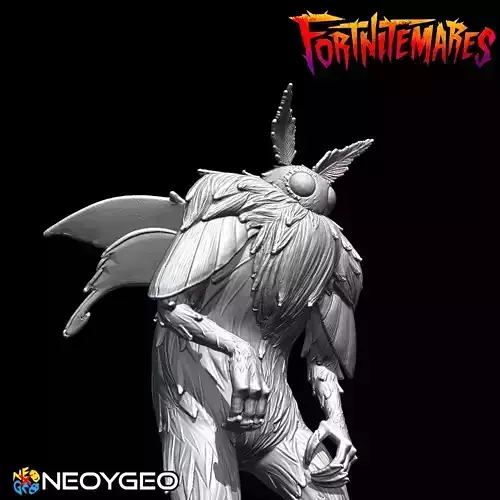 THE MOTHMAN - HALLOWEEN - BLACK PHONE - FORTNITE 3D print model