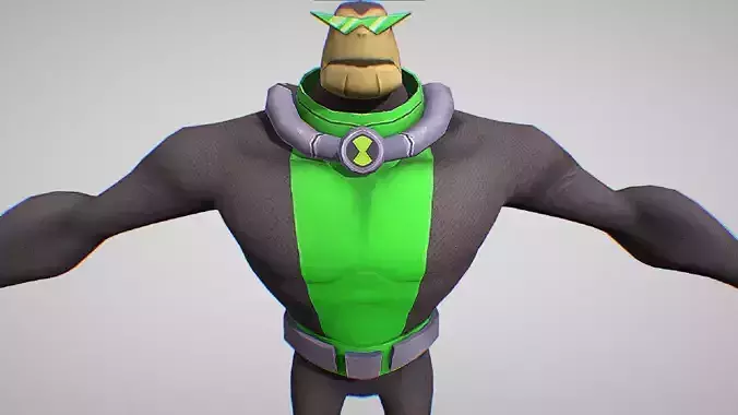 Bullfrag - Omnitrixs DNA sample of Incursean - Ben 10 Omniverse2