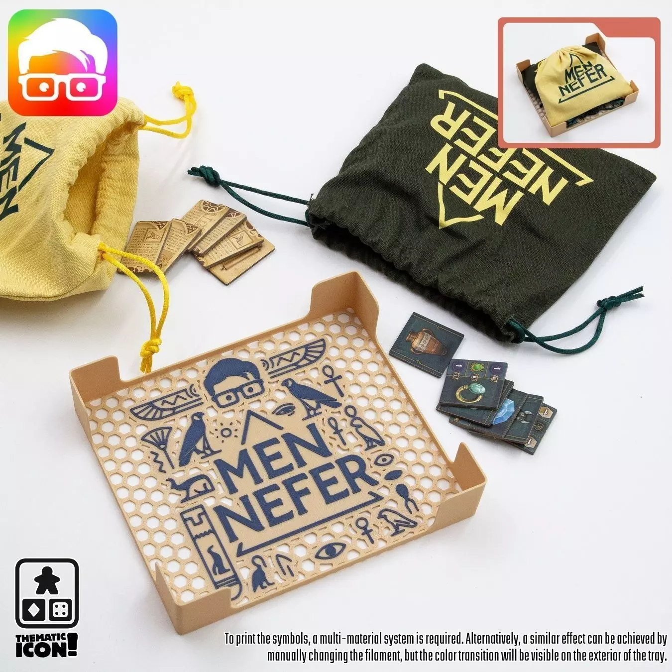 Men Nefer retail ed board game organizer by ammedia3d 3D print model_4