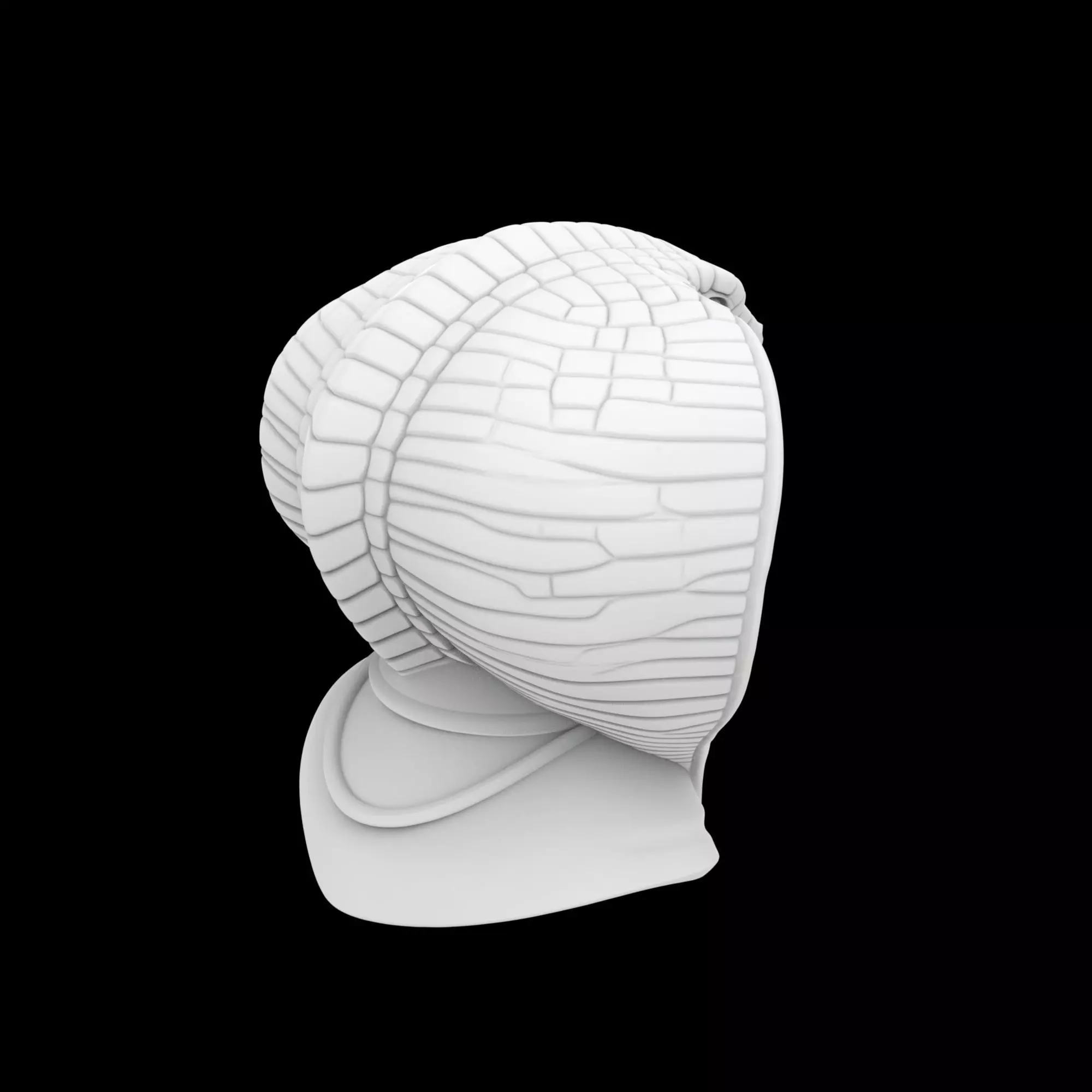 Extended Cobra Knight Helmet Fusion 3D Print Model 3D print model_3