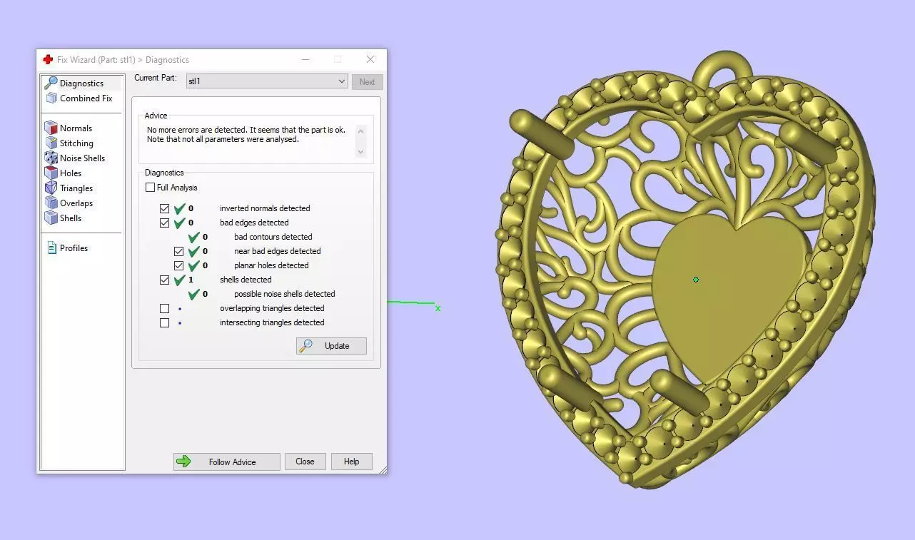 Gold N1525 3D print model_8