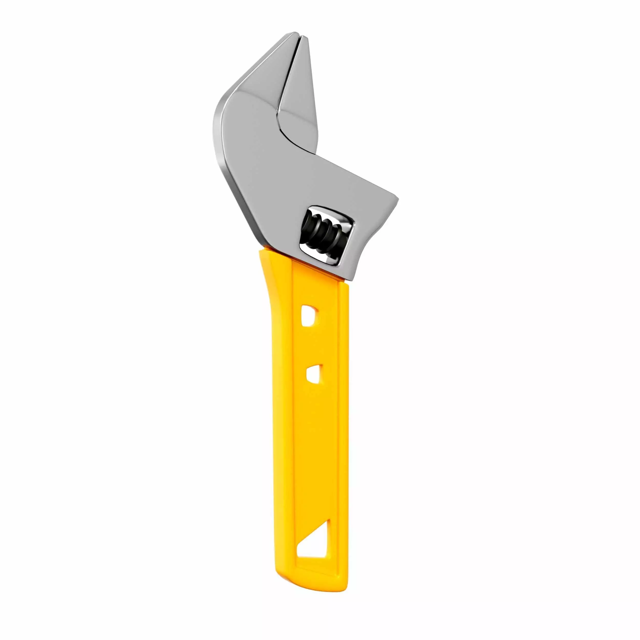 Adjustable wrench 3D model_4