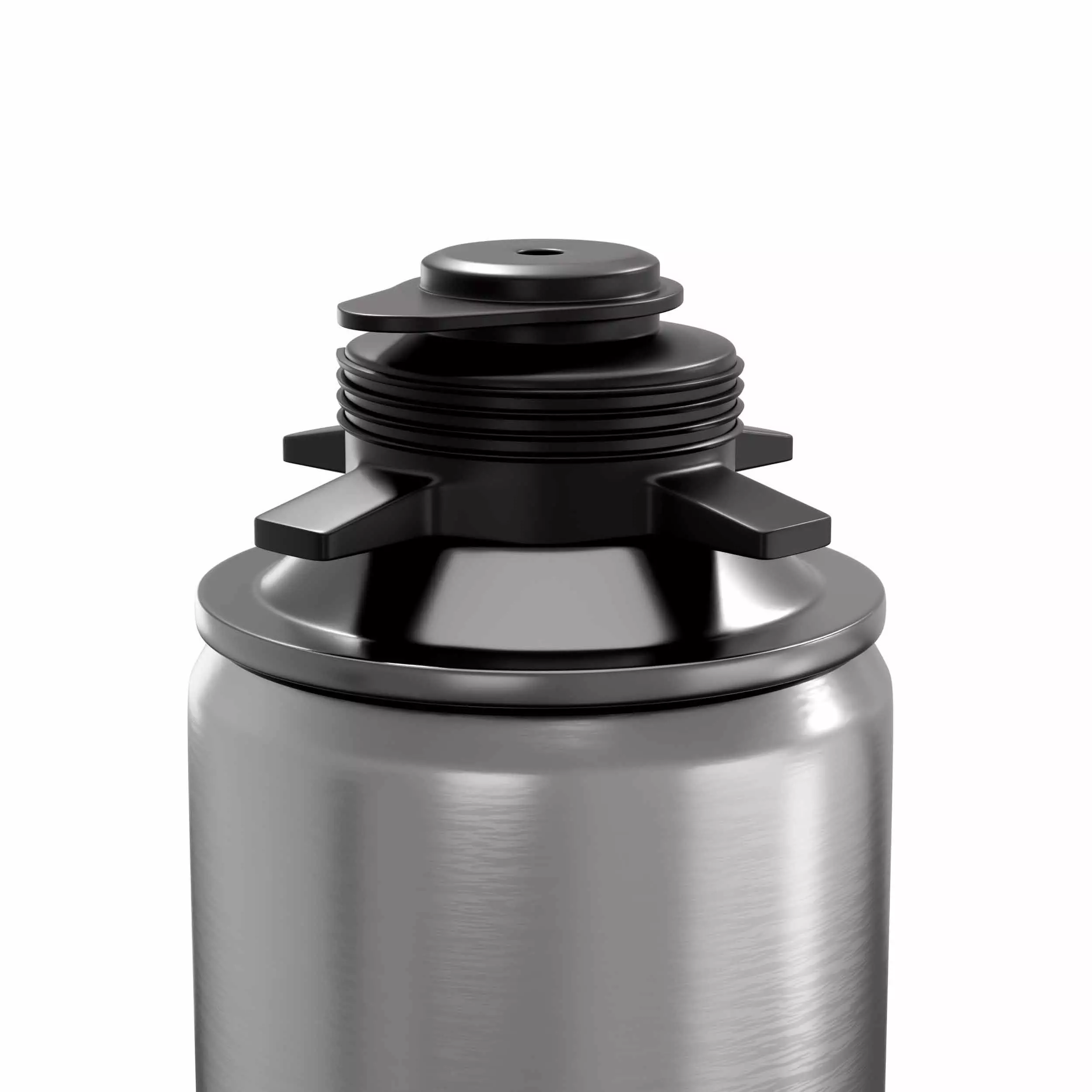 Aluminium paint can 3D model_1