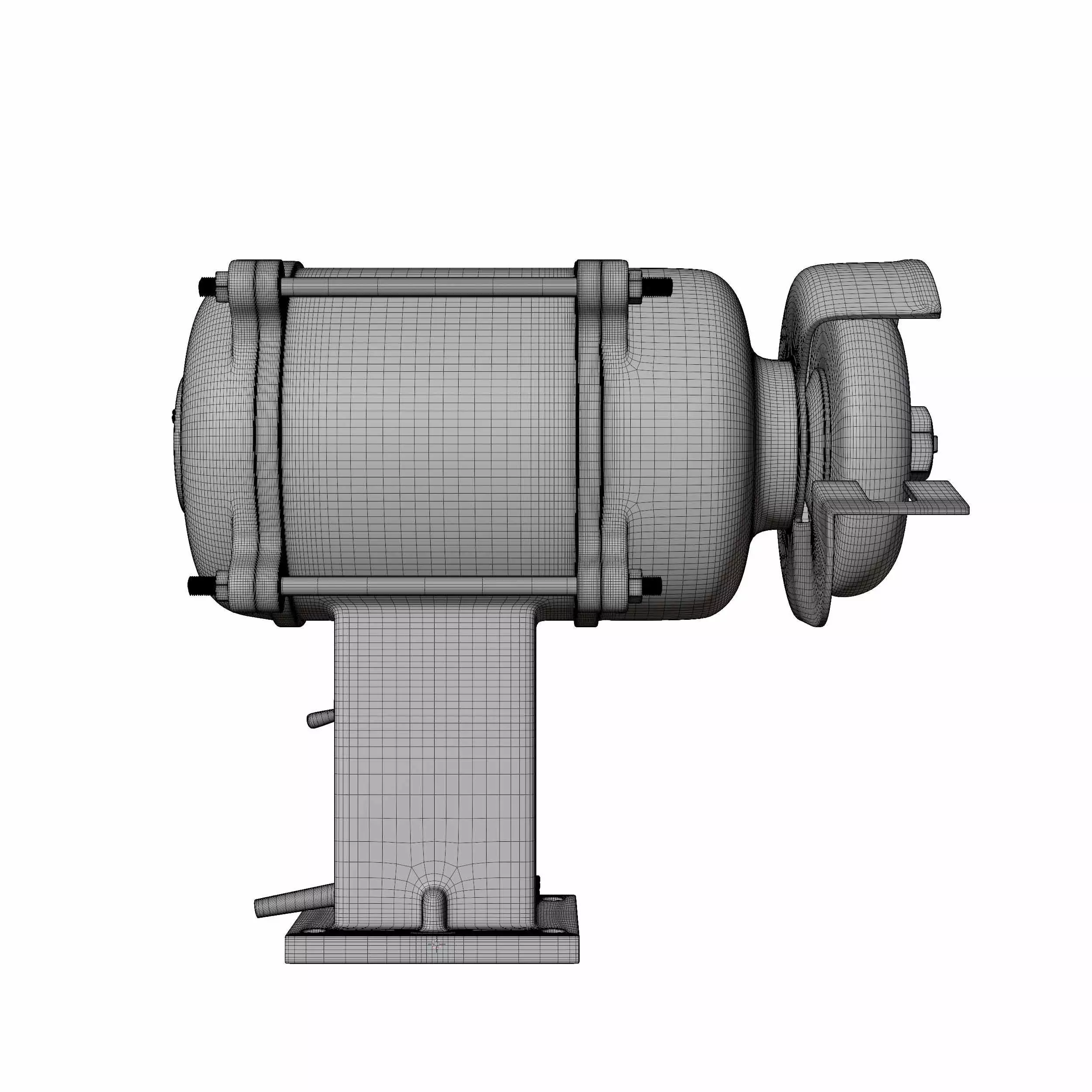 Bench Grinder 3D model_5