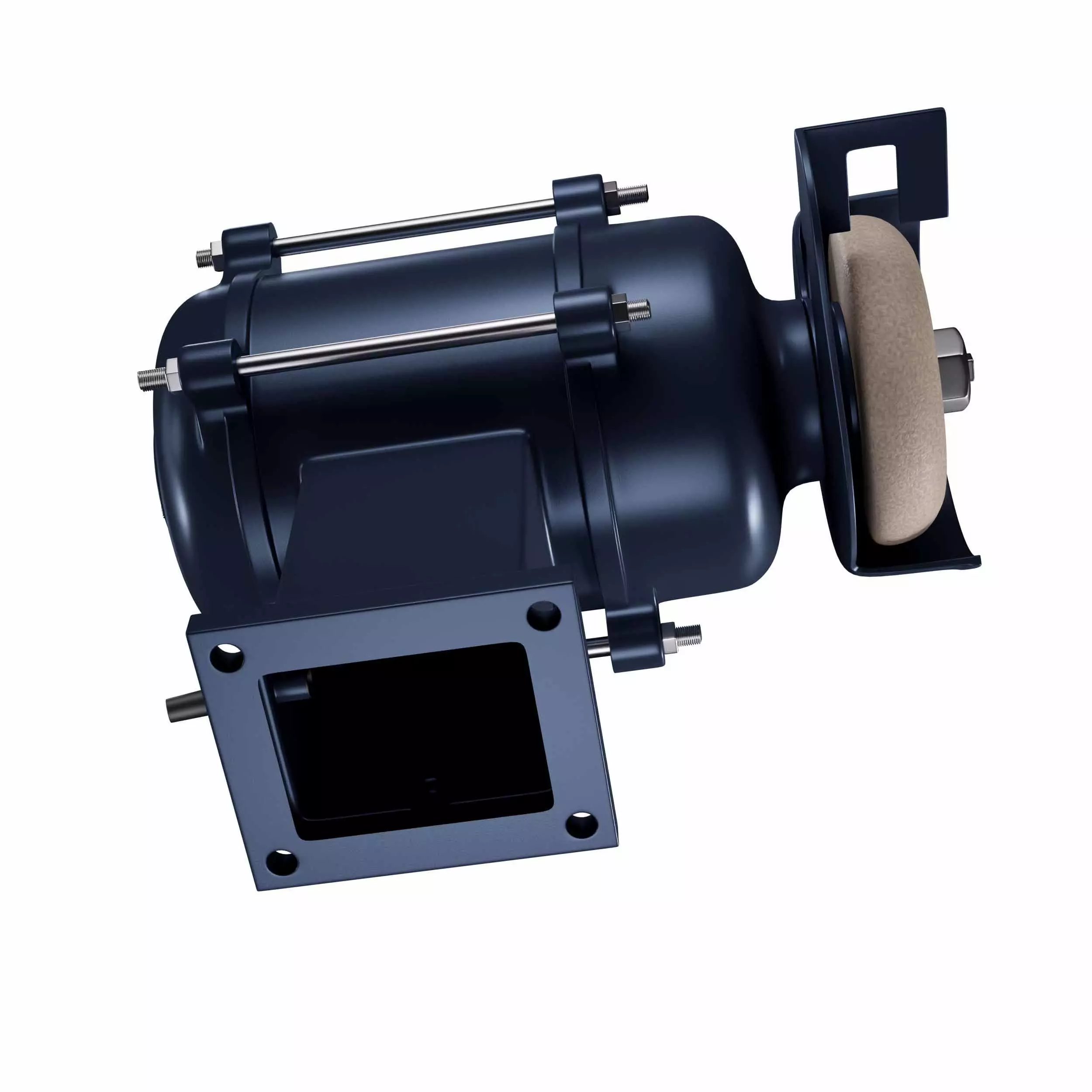 Bench Grinder 3D model_4