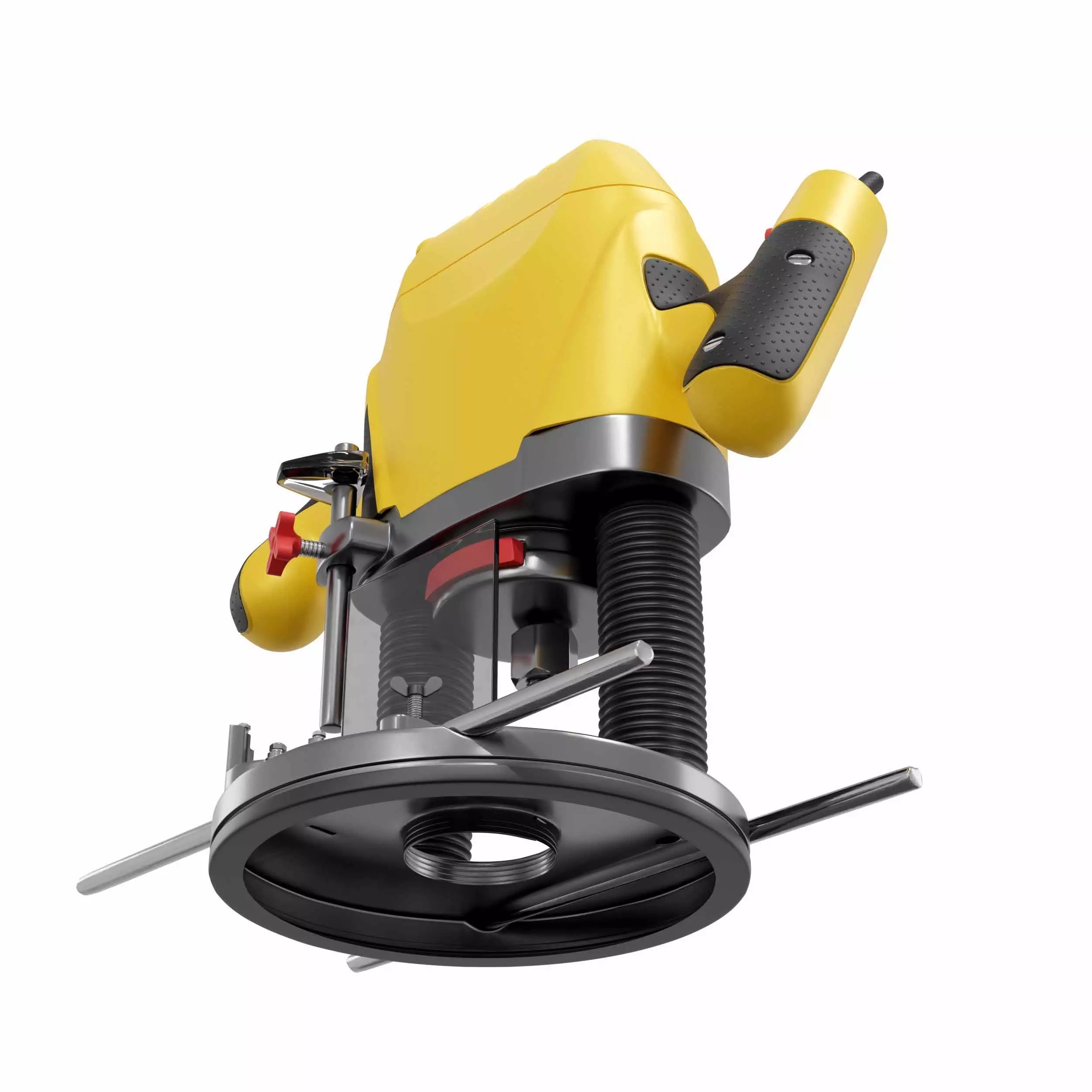 Electric Router 3D model_6