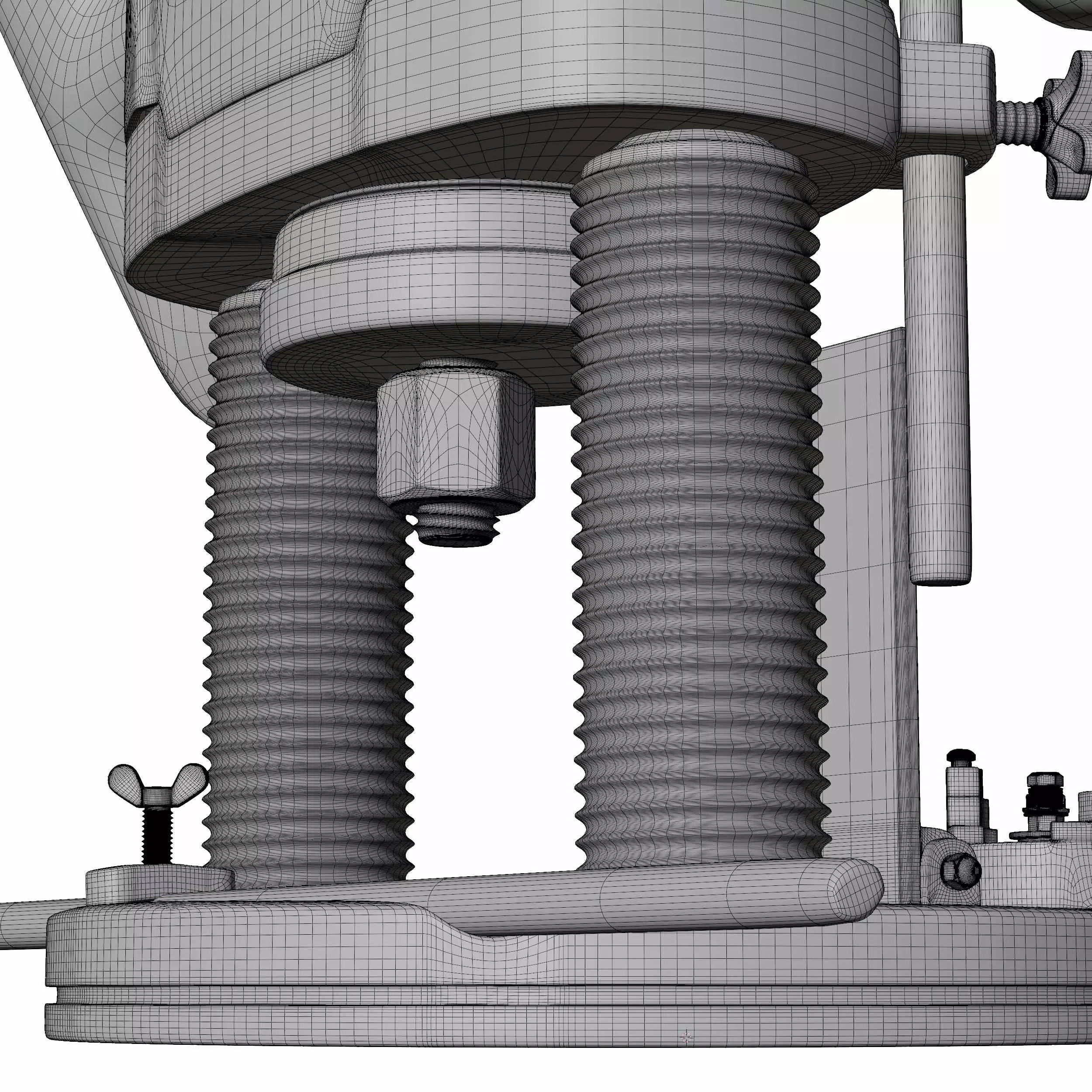 Electric Router 3D model_8