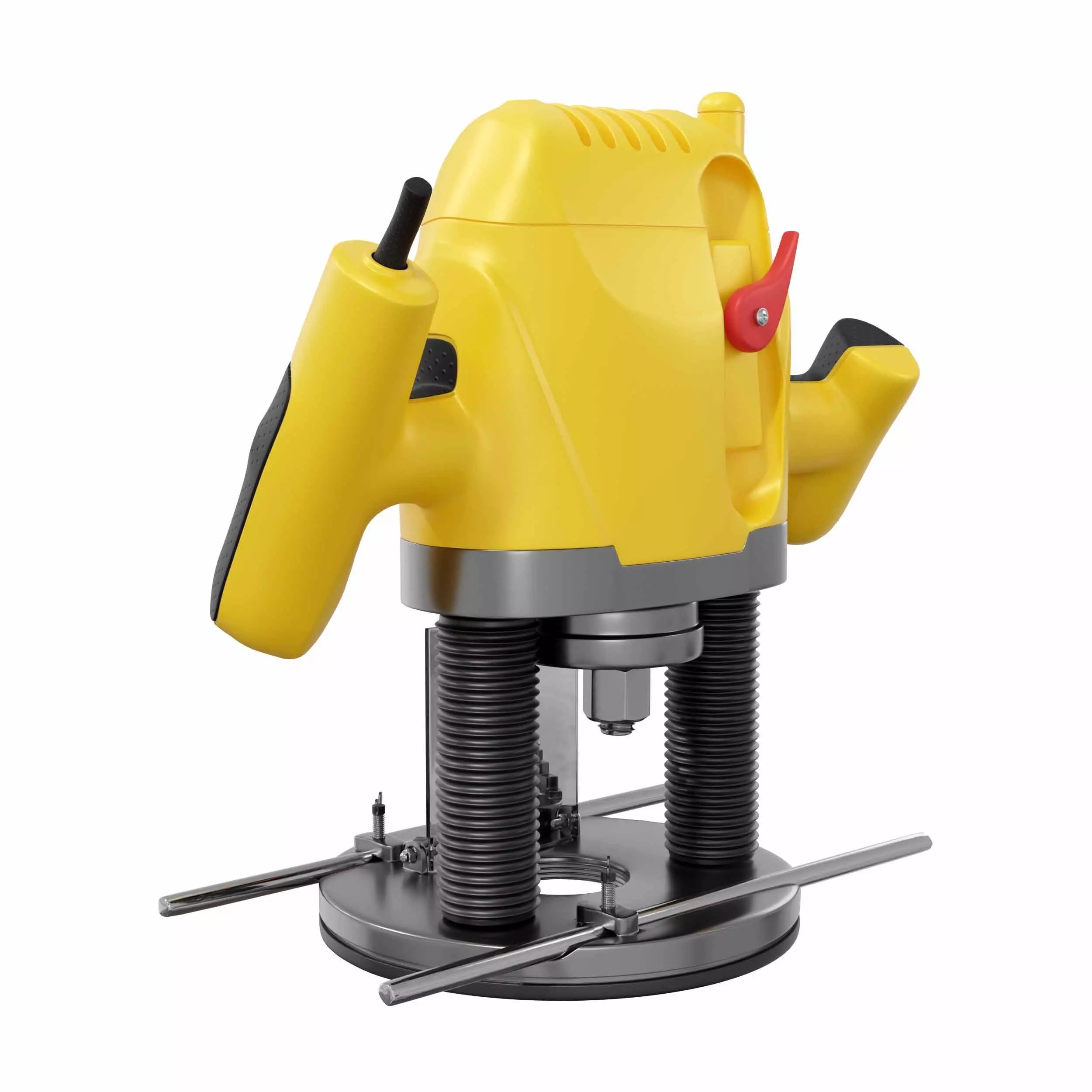 Electric Router 3D model_0