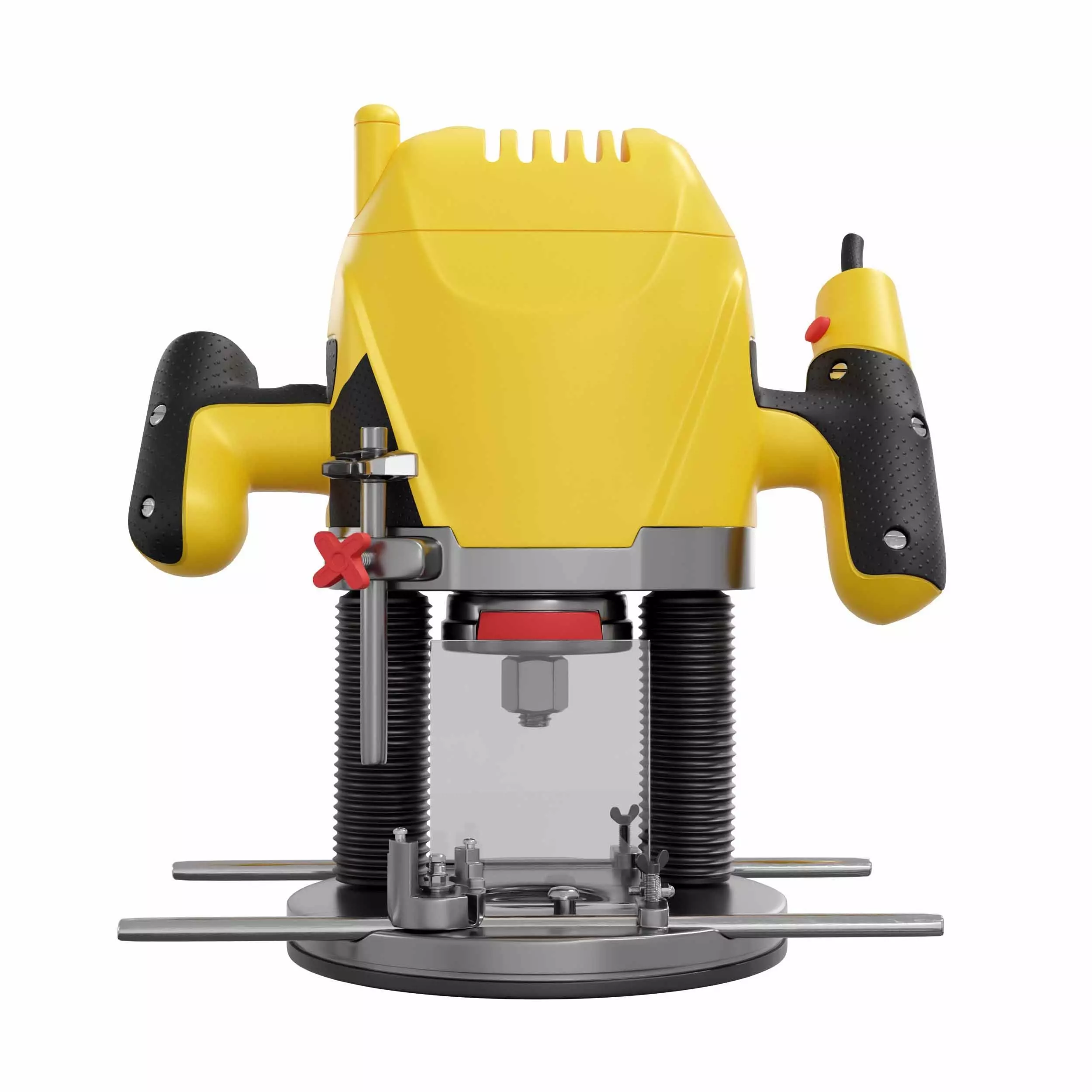 Electric Router 3D model_1