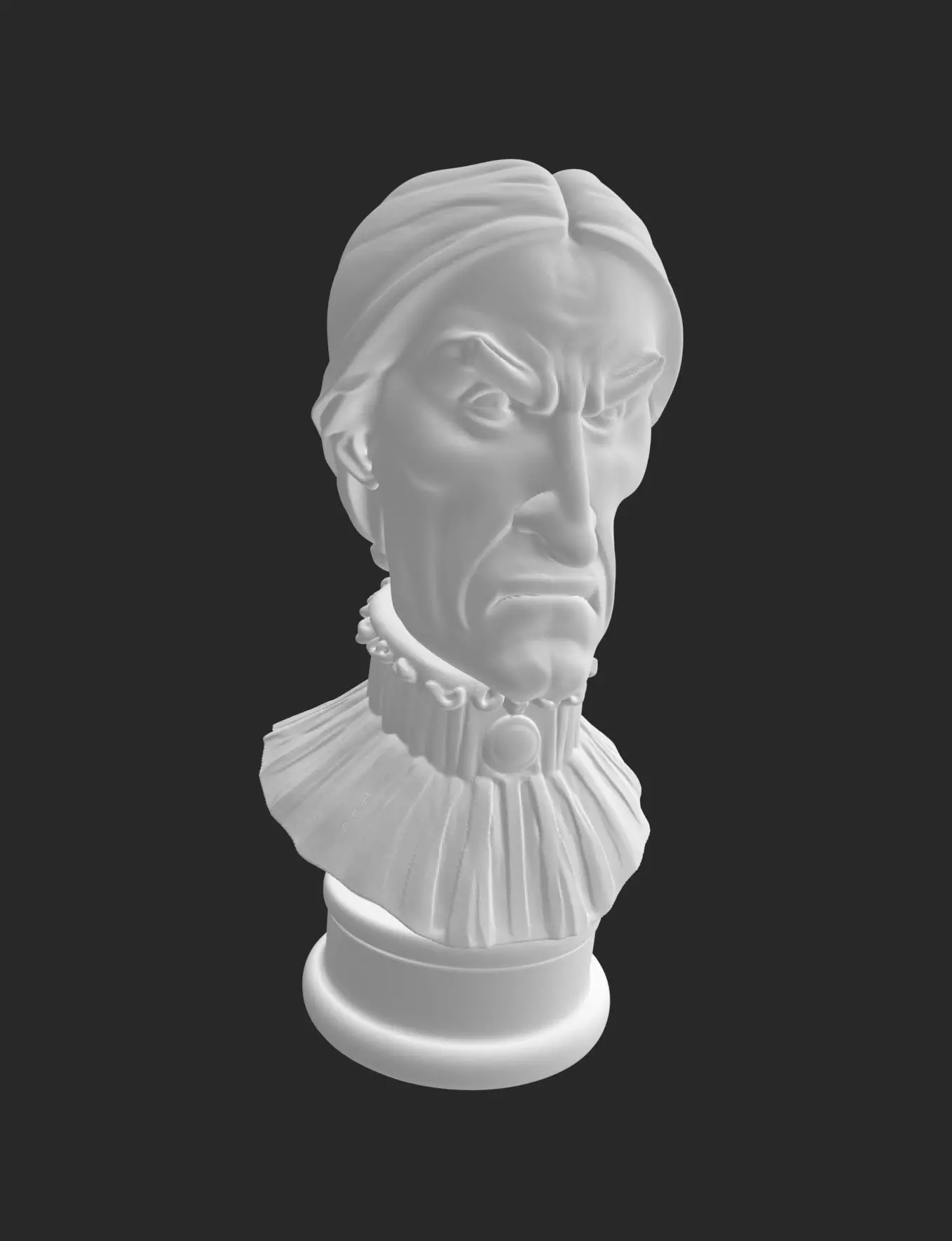 Haunted Mansion Hallway Busts 3D print model_2
