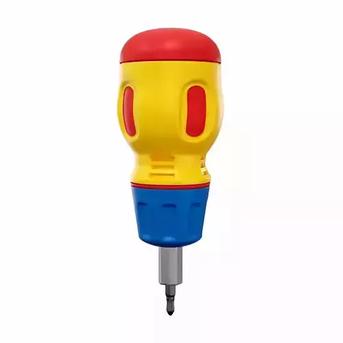 Hammer screwdriver 3D model