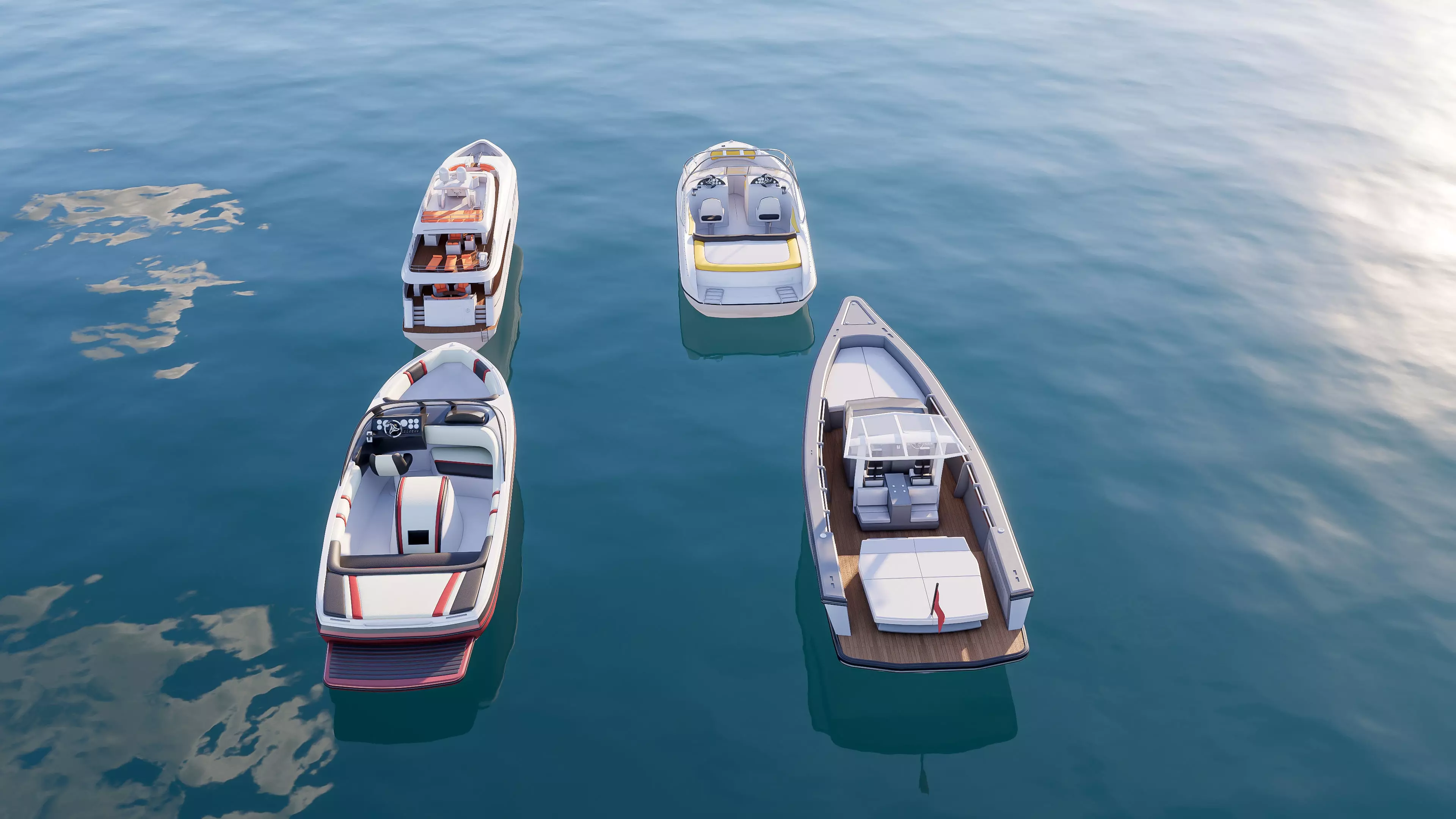 Yacht boat cruise collecttion 6 3D model_9