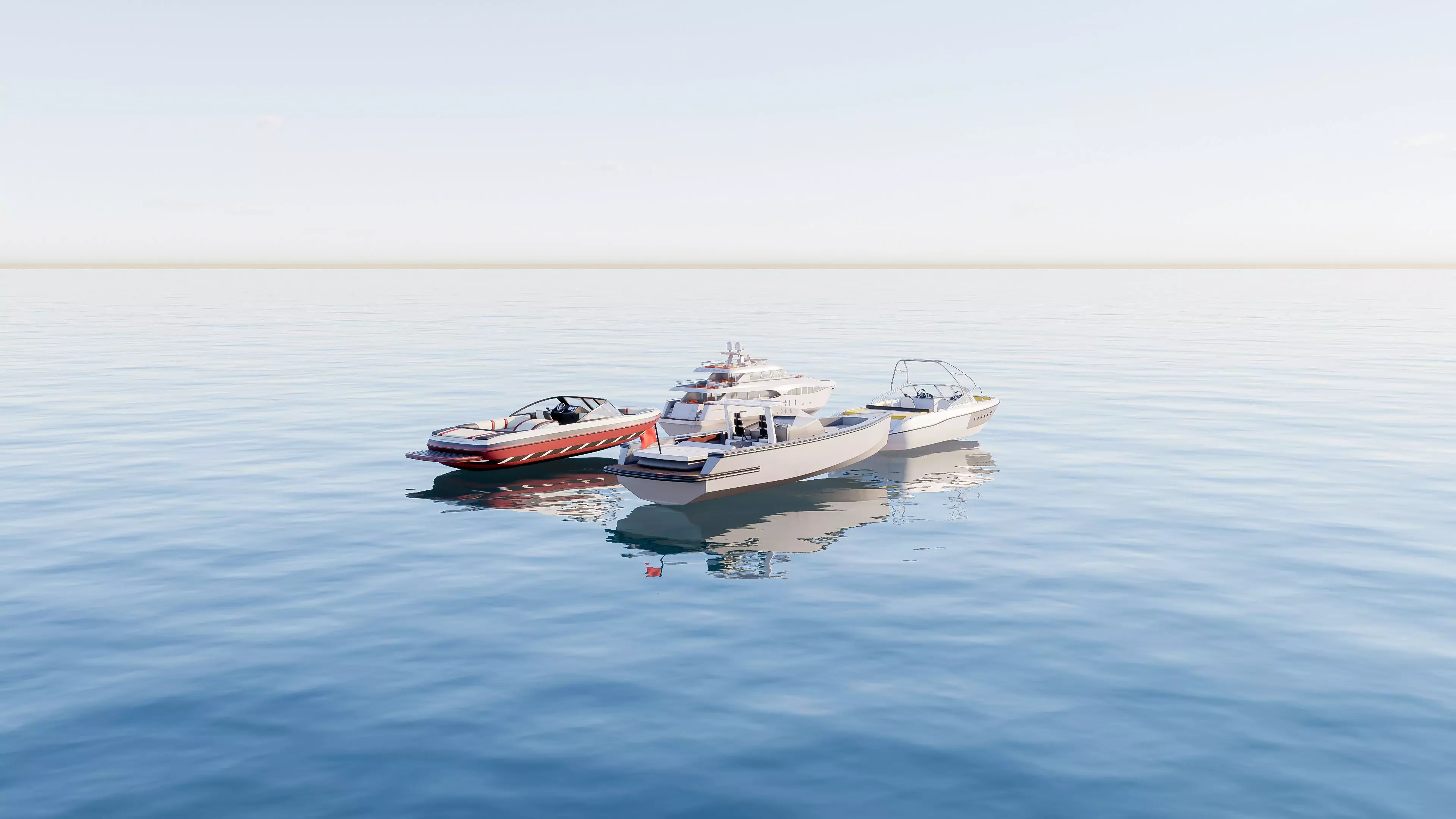 Yacht boat cruise collecttion 6 3D model_18