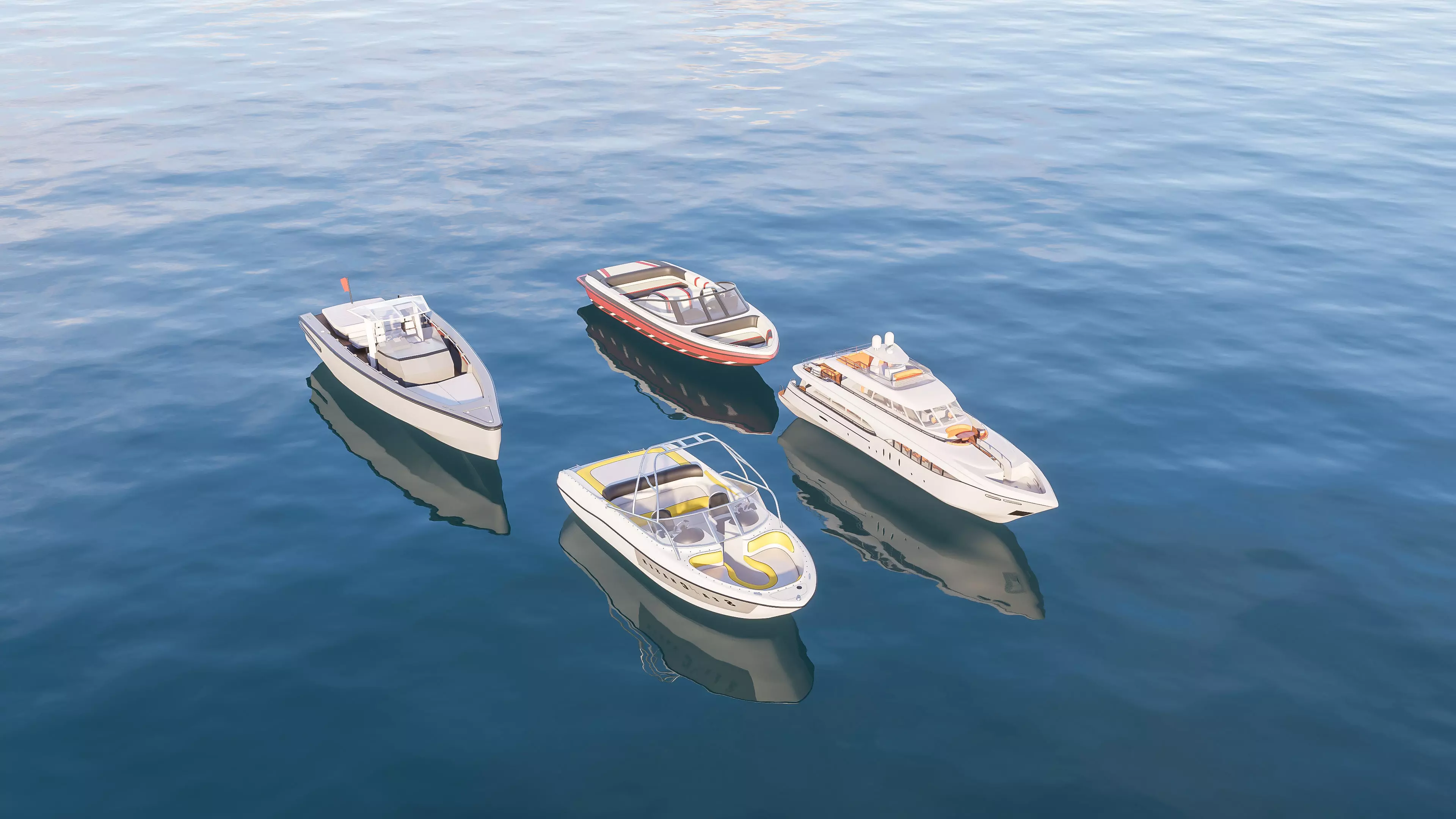 Yacht boat cruise collecttion 6 3D model_12