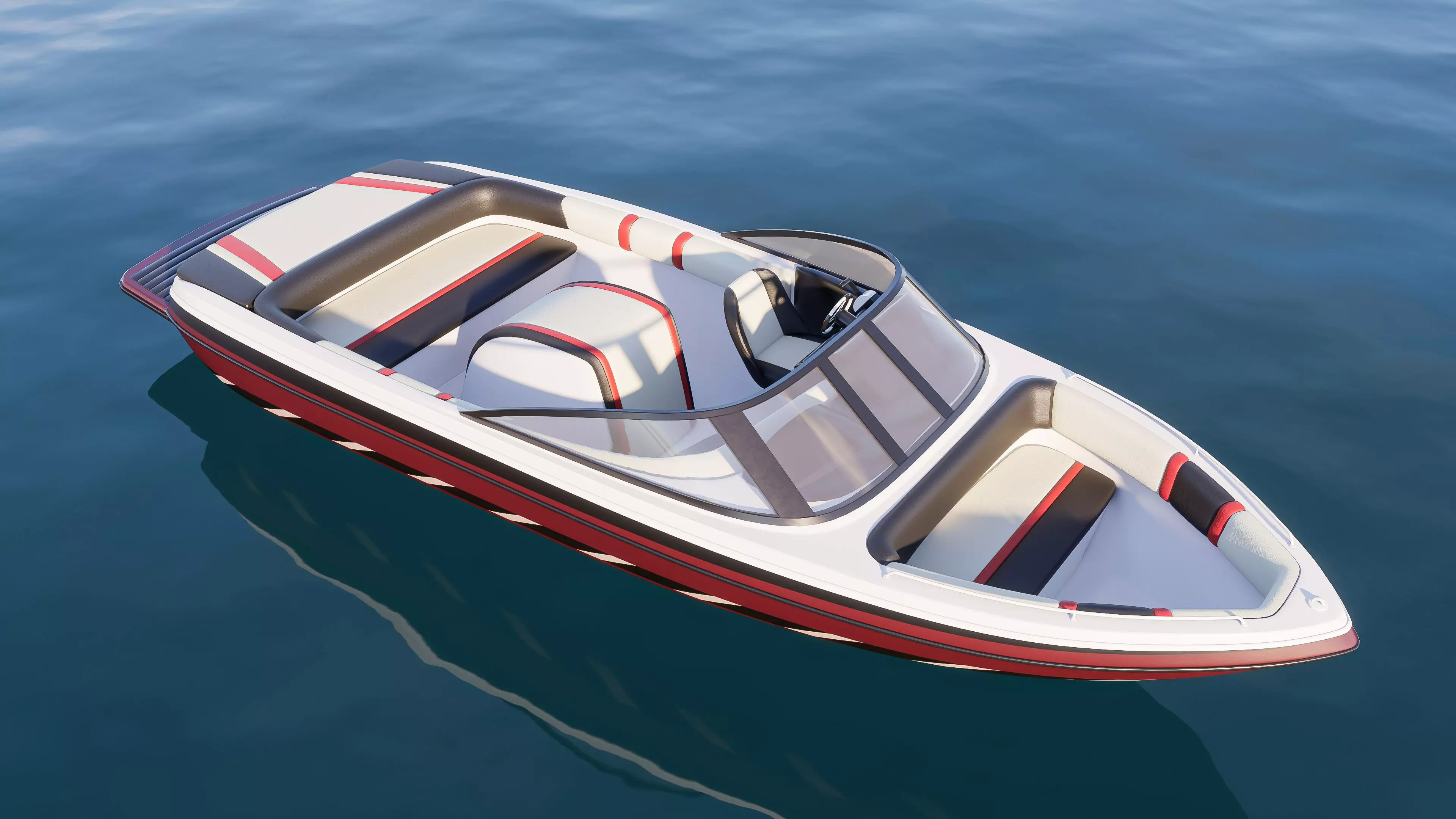 Yacht boat cruise collecttion 6 3D model_6