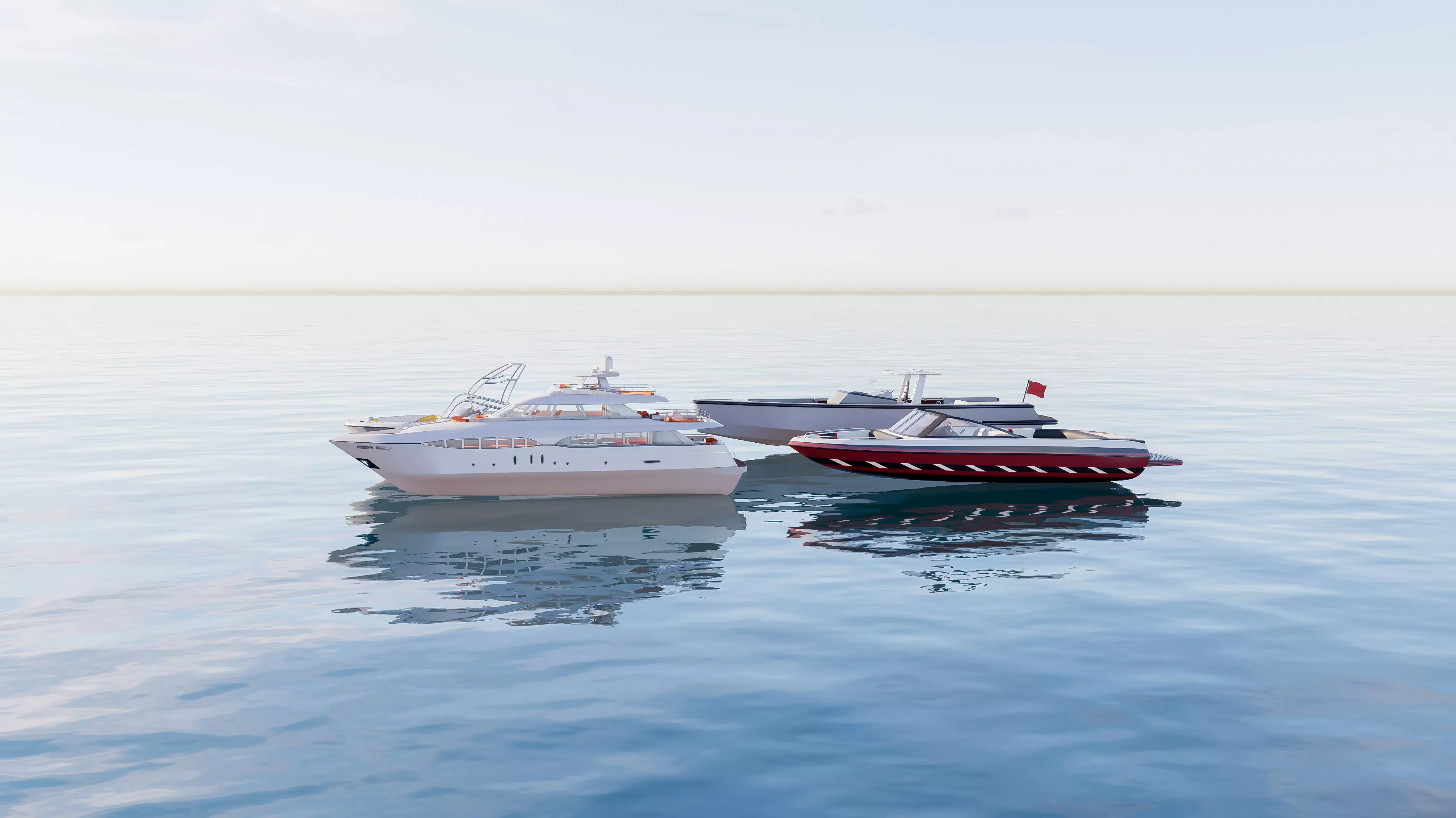 Yacht boat cruise collecttion 6 3D model_15