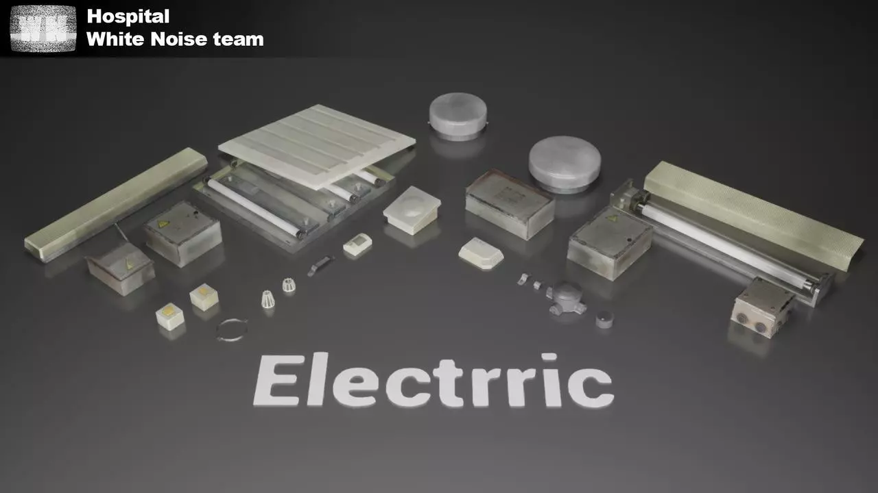 Post Soviet Hospital - UE5 Low-poly 3D model_13