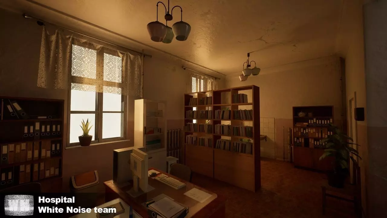 Post Soviet Hospital - UE5 Low-poly 3D model_3