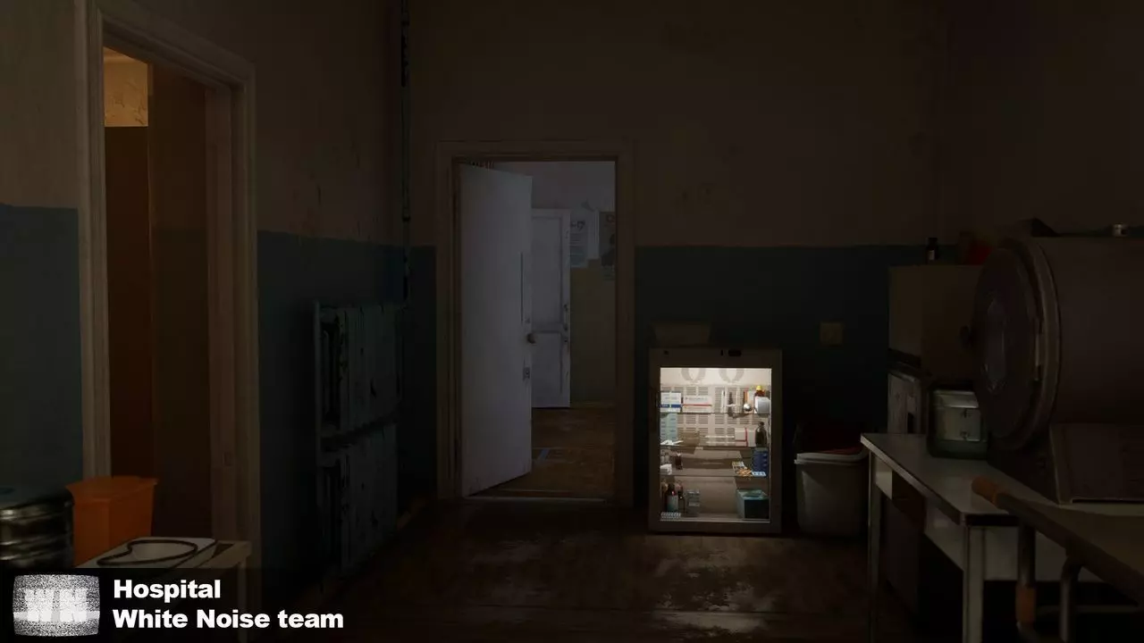 Post Soviet Hospital - UE5 Low-poly 3D model_4