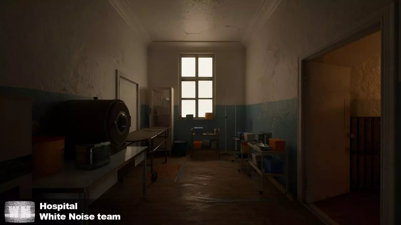 Post Soviet Hospital - UE5 Low-poly 3D model_5