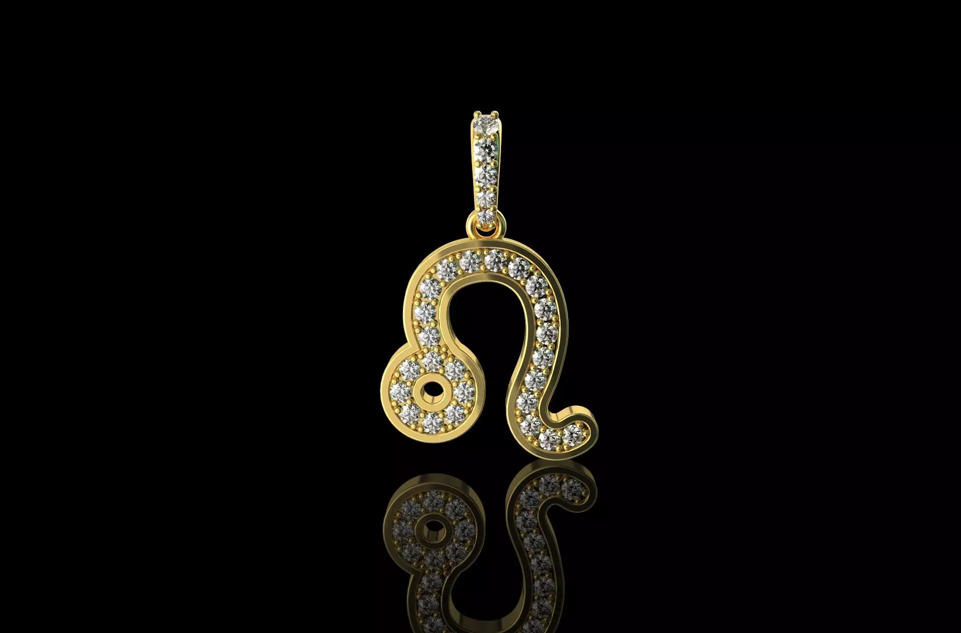 Gold N1526 3D print model_0