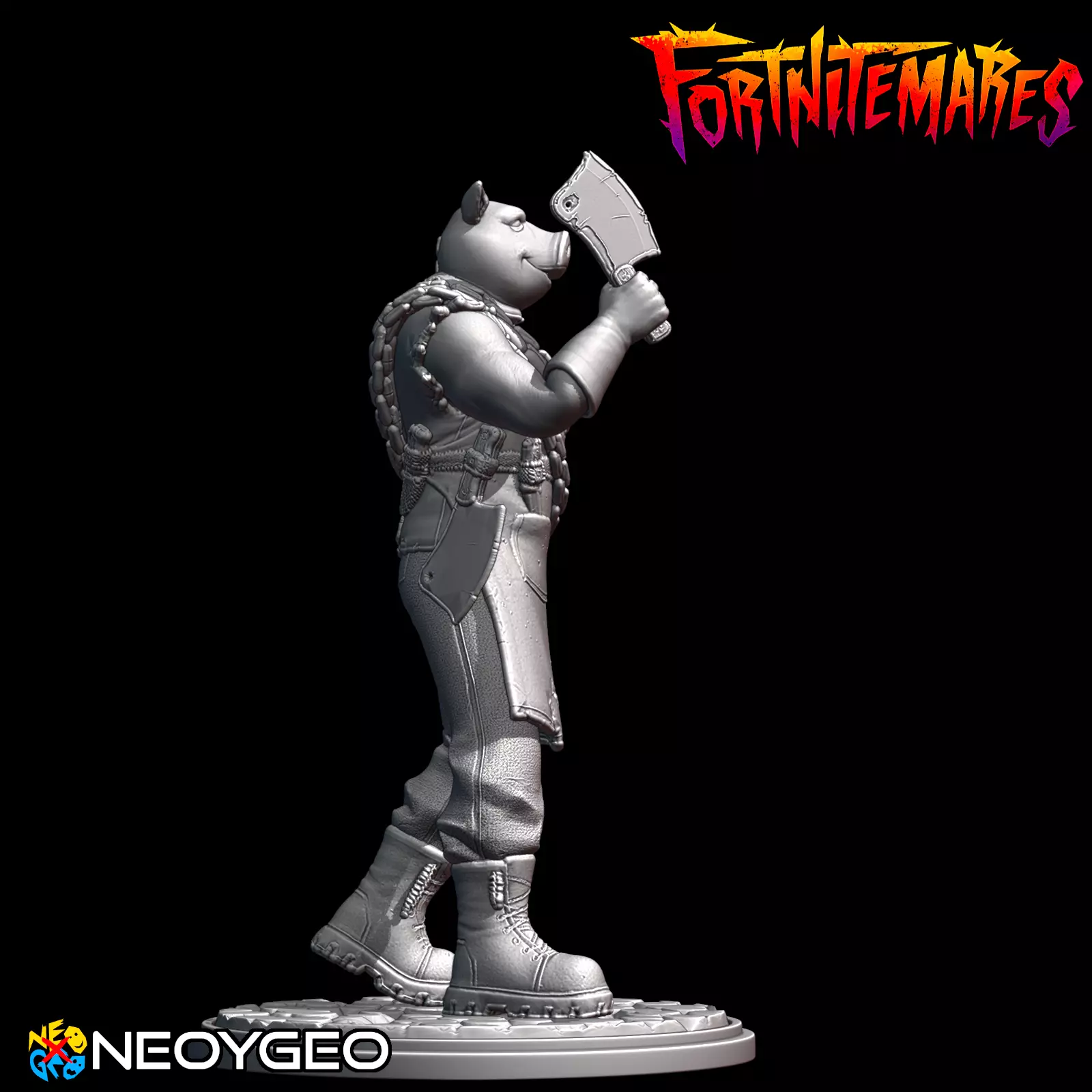 PYG THE BUTCHER - HALLOWEEN - FORTNITEMARES - FORTNITE 3D print model_2