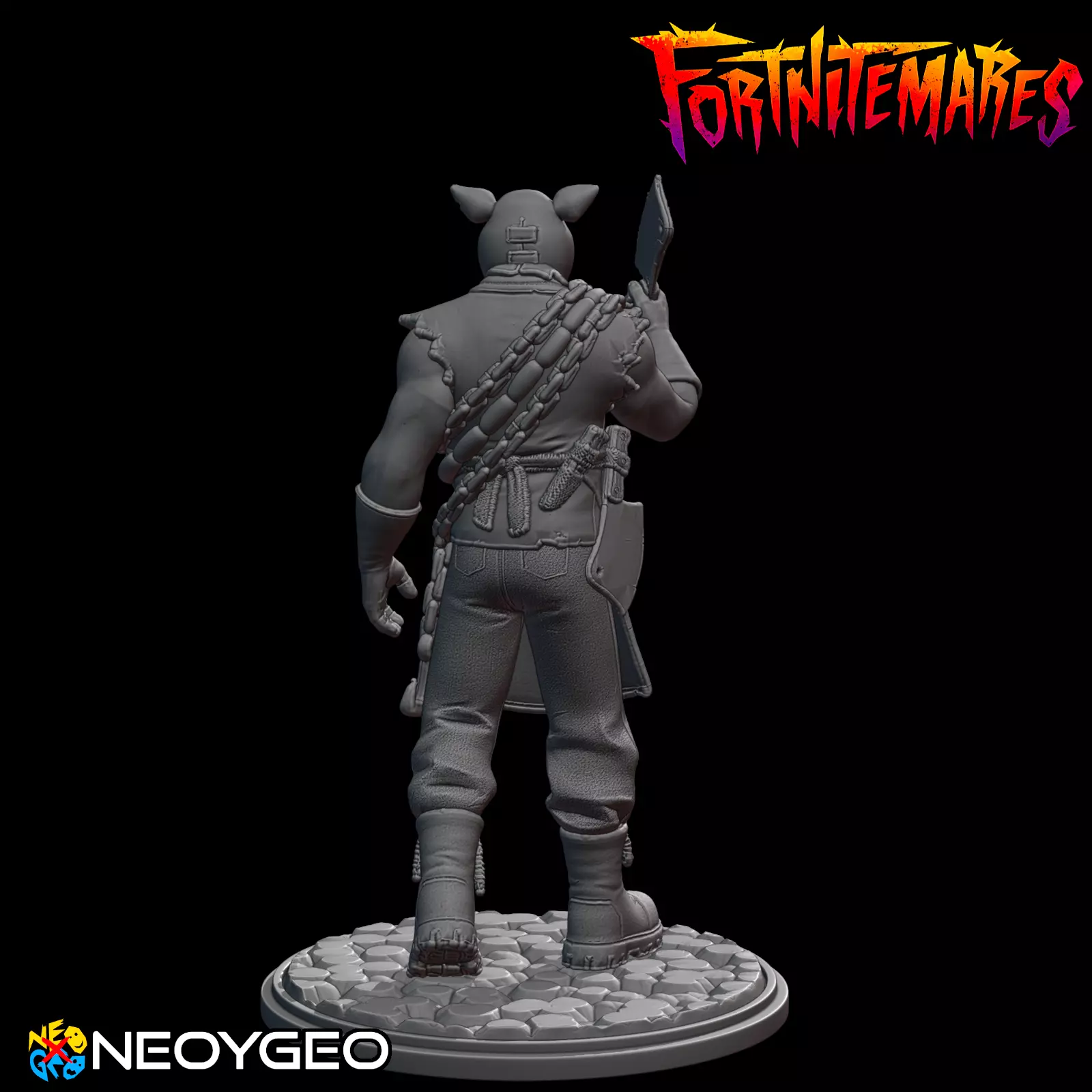 PYG THE BUTCHER - HALLOWEEN - FORTNITEMARES - FORTNITE 3D print model_4