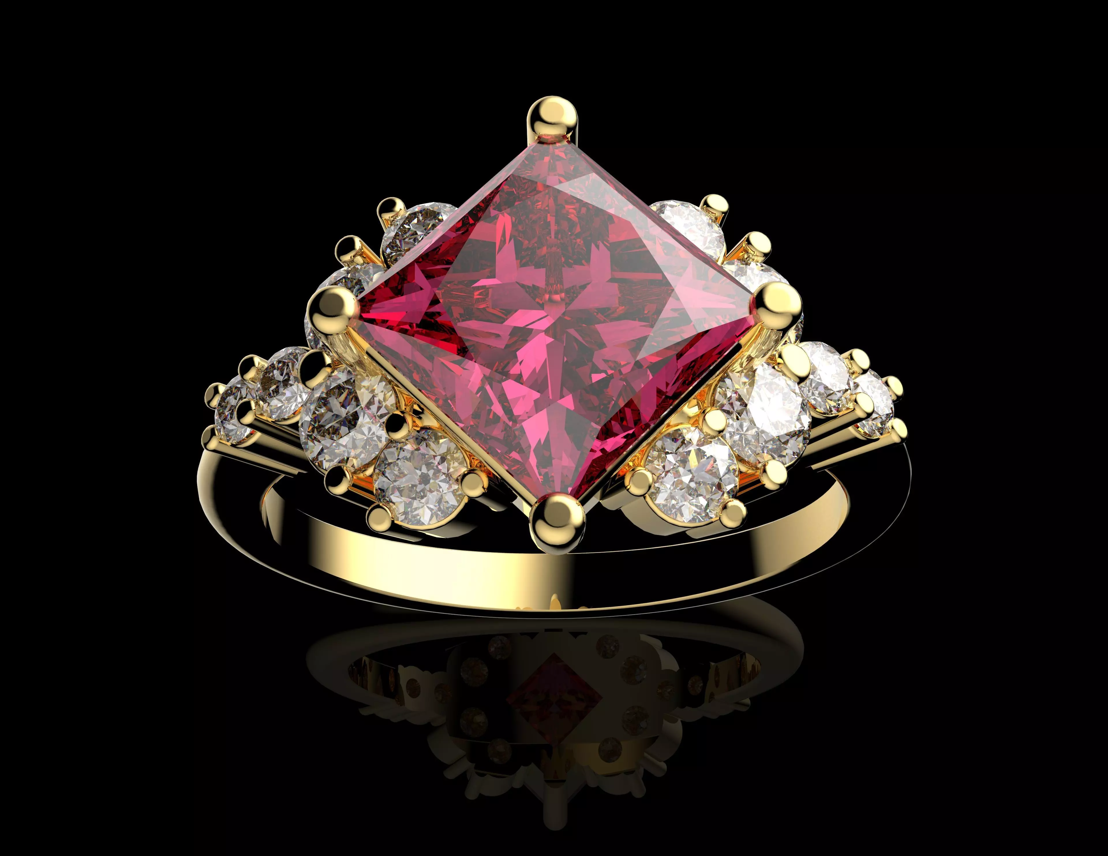 Gold N1527 3D print model_0