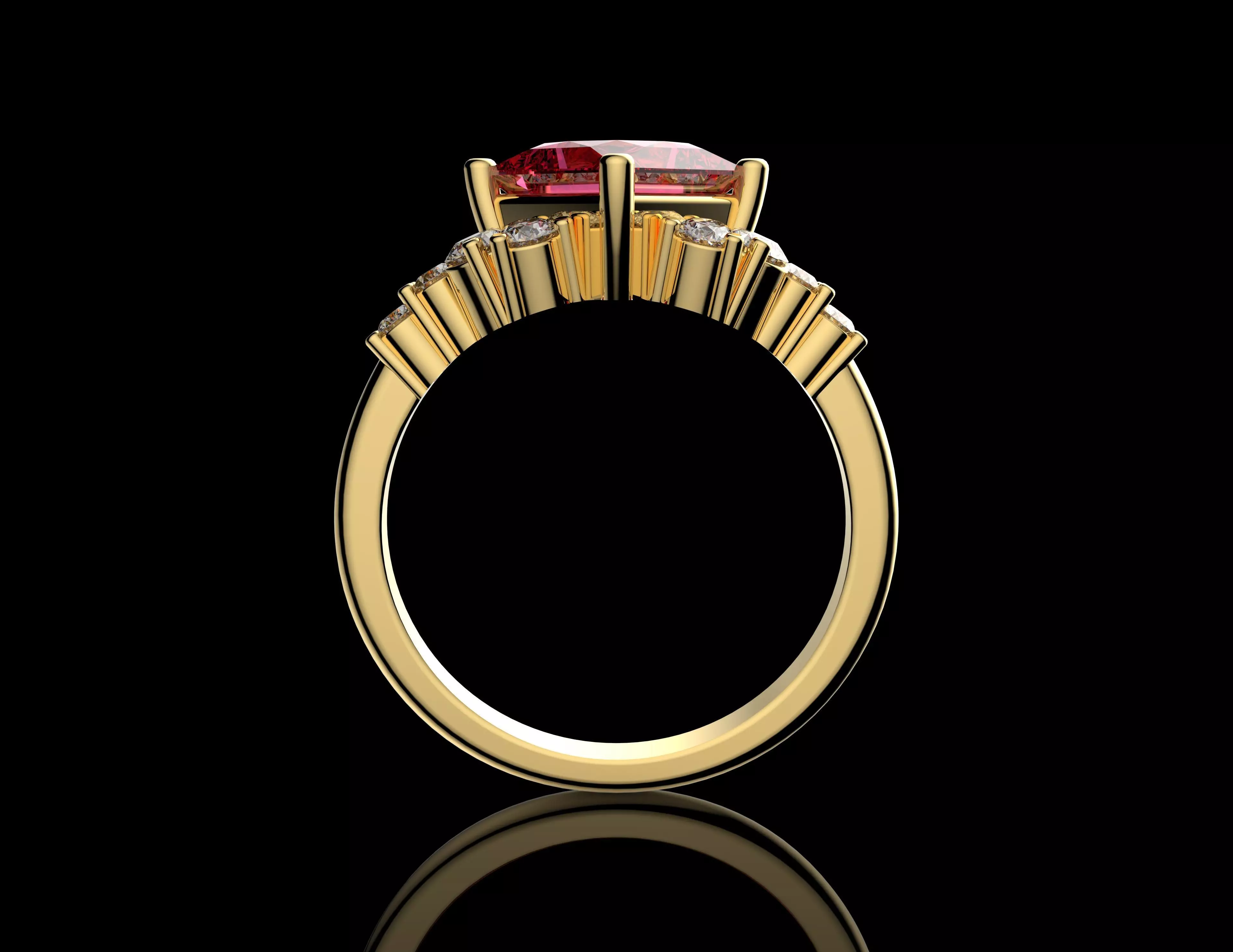 Gold N1527 3D print model_2