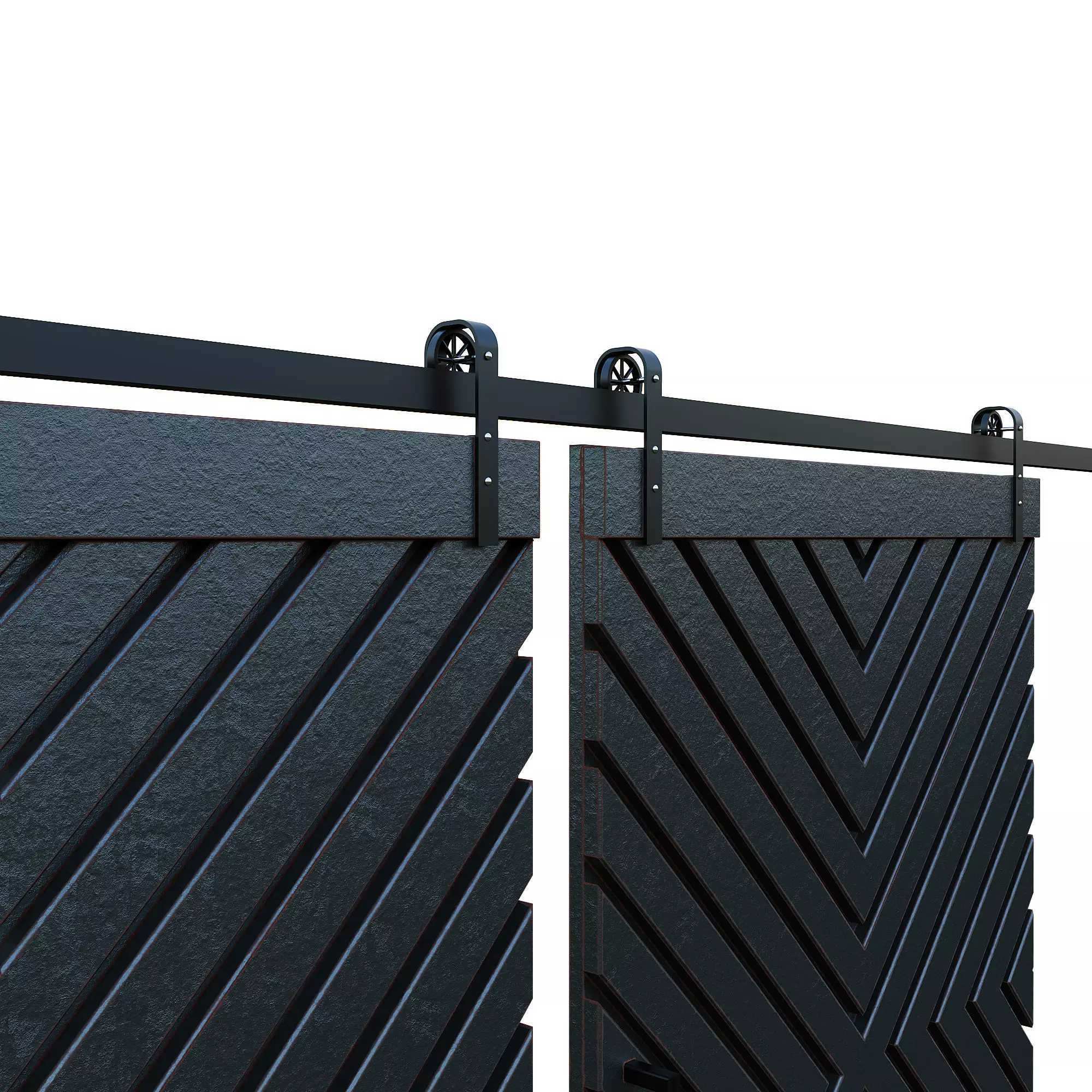 Sliding Door-001 3D model_3