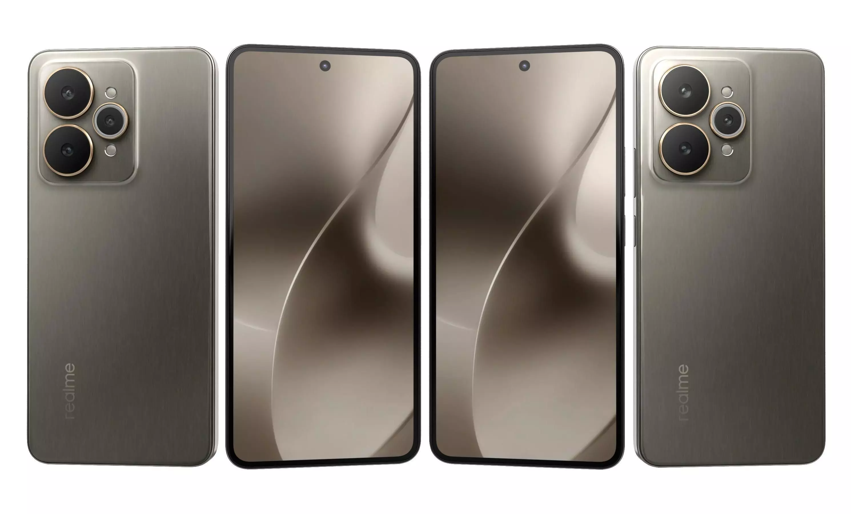 Realme 15 Gray And Pink 3D model_30